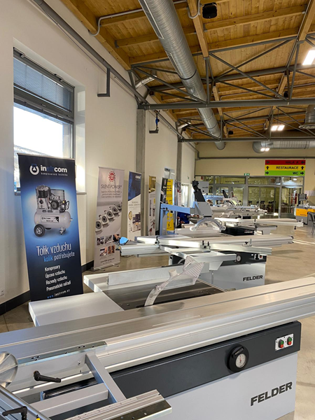 V hlavní roli se představí dva šroubové kompresory INAIRCOM