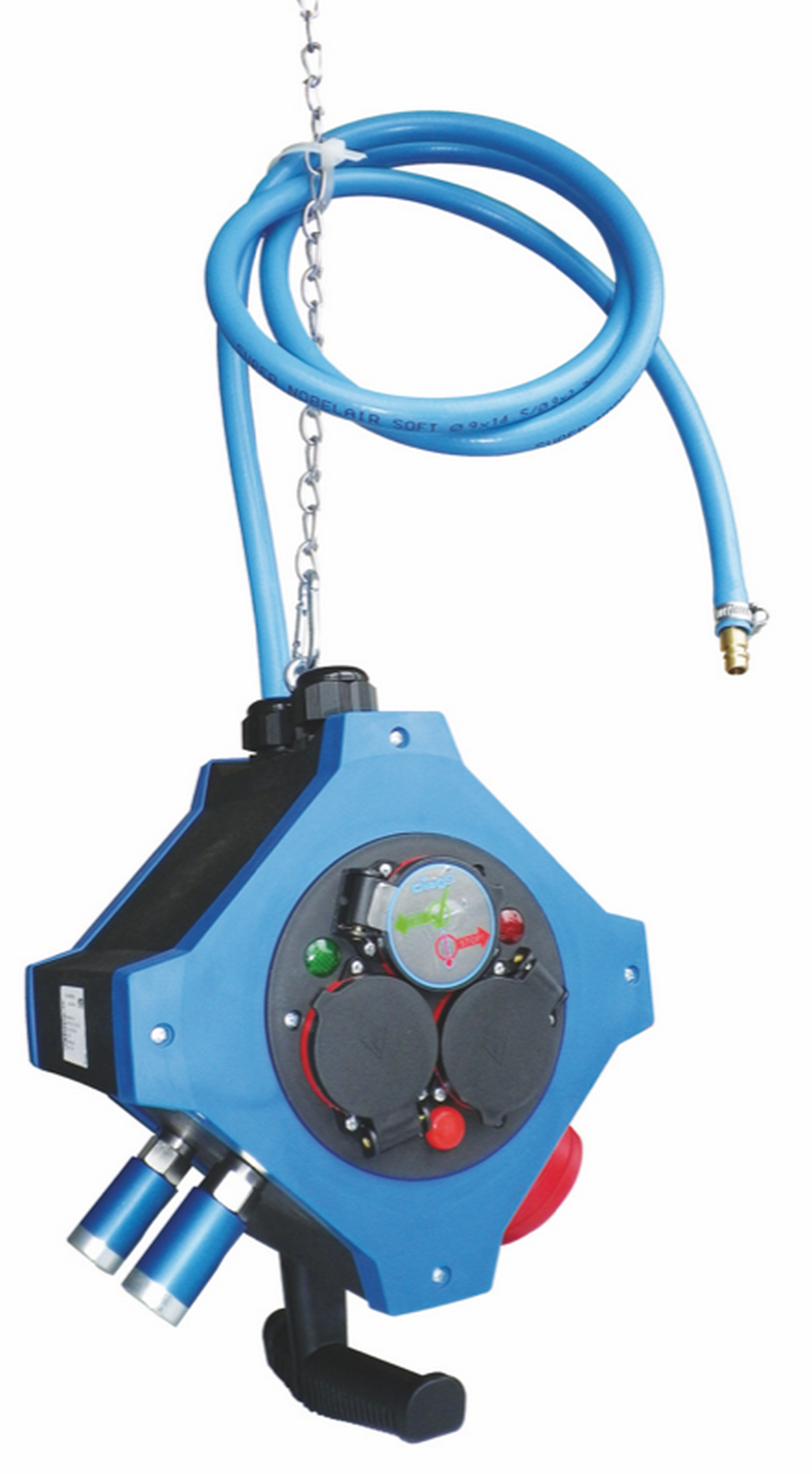 Energetický box 5x250 V, 2xDN7,4 -
