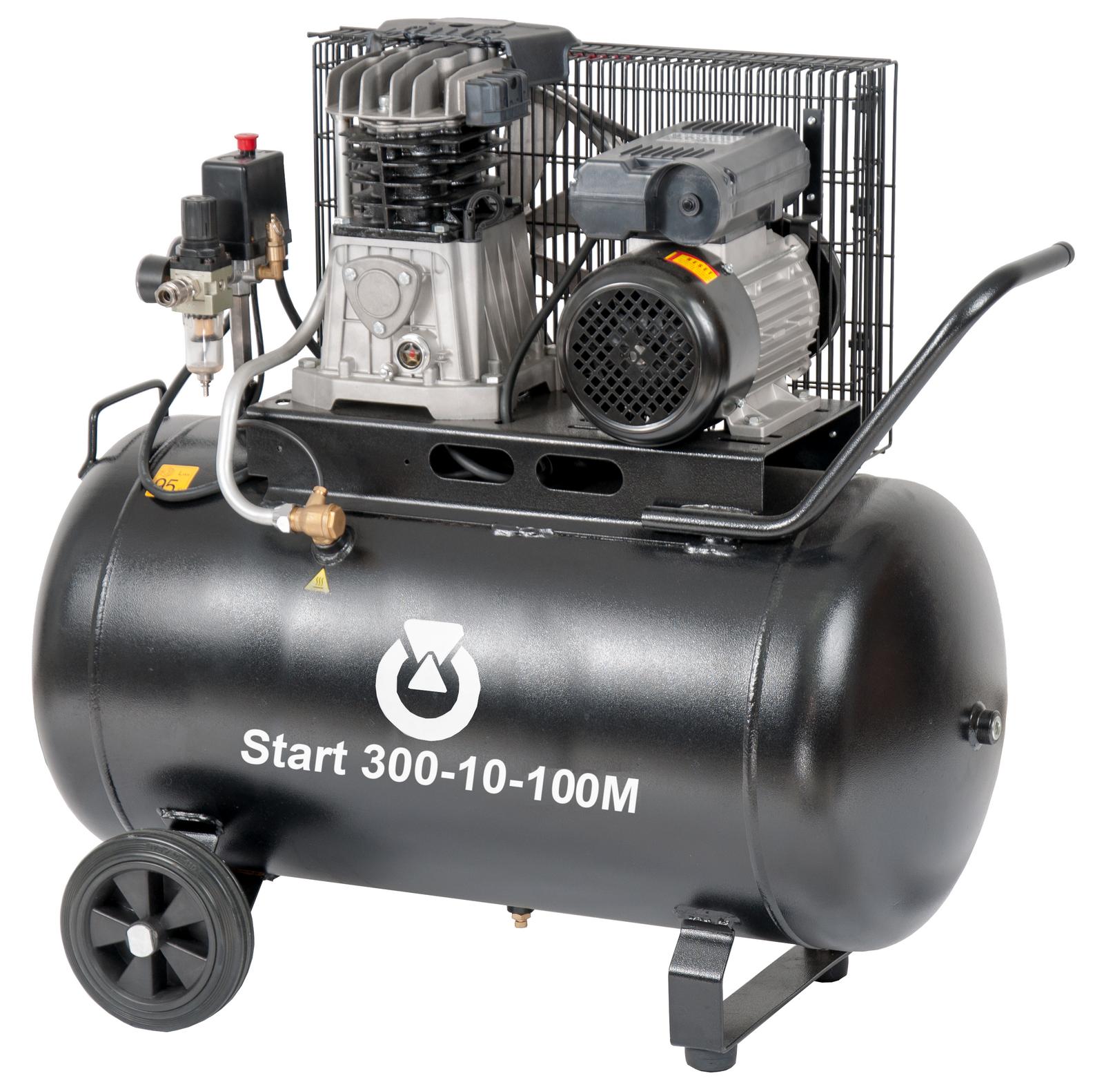 Start 300-10-100M - Pojízdný pístový kompresor START 2,2 kW