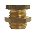 Mosazné dvojité redukce s maticí