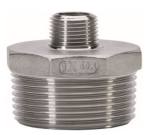 INOX-Dvojitá vsuvka redukční 1/4"a x 1/8"a