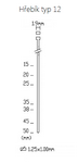 Hřebík Typ 12/15 - 5 000ks